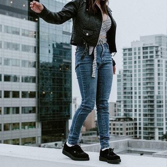 T.U.K|Suede Creepers - Picture 4 of 6